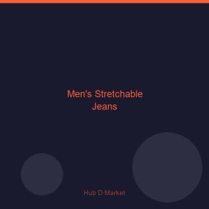 Men's Stretchable Jeans