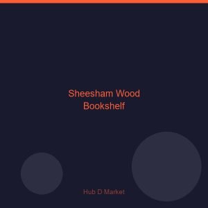 Sheesham Wood Bookshelf